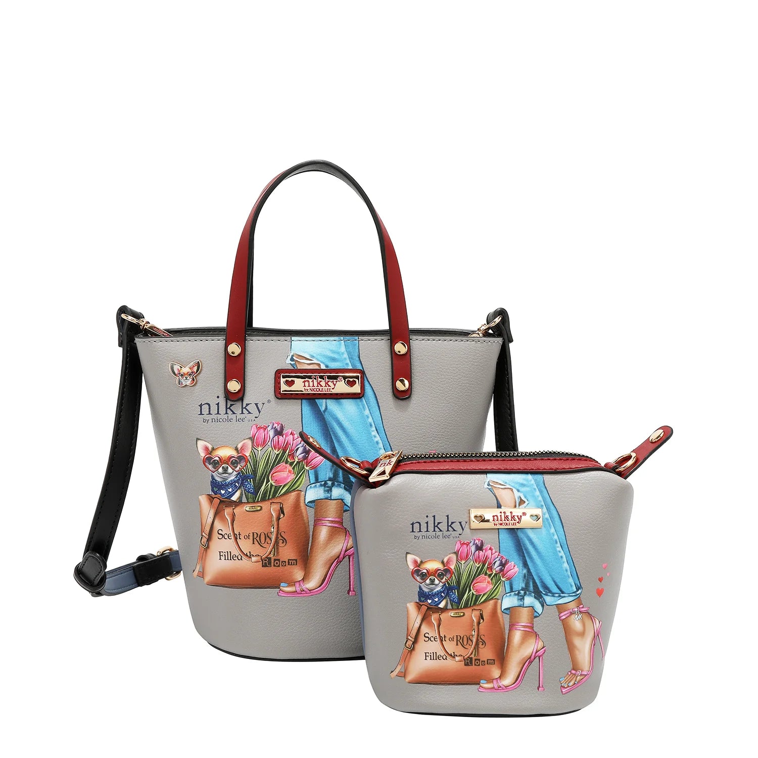 NK 2PC Small Bucket Bag
