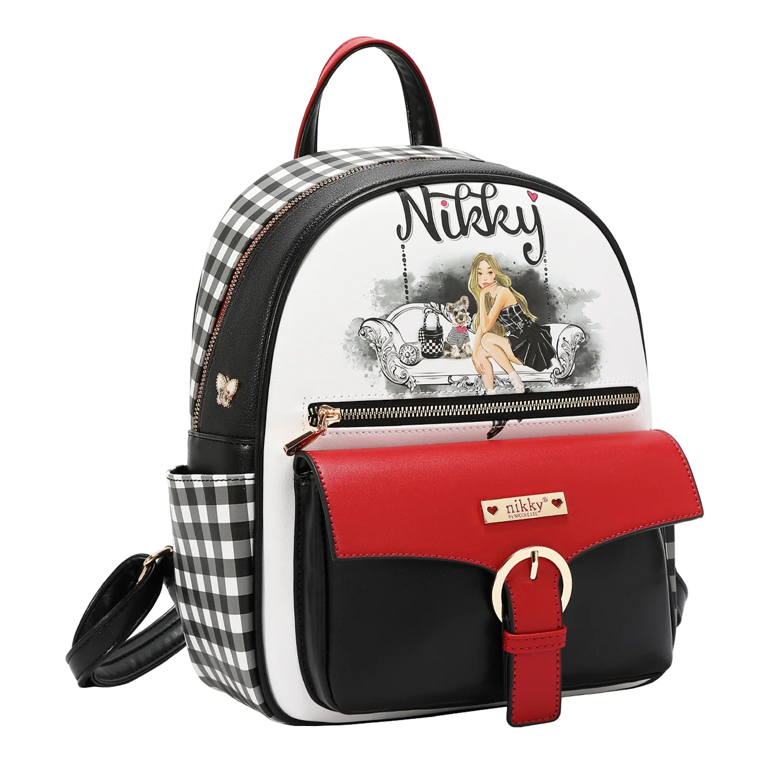 3PC Backpack, Mini Crossbody and Wallet