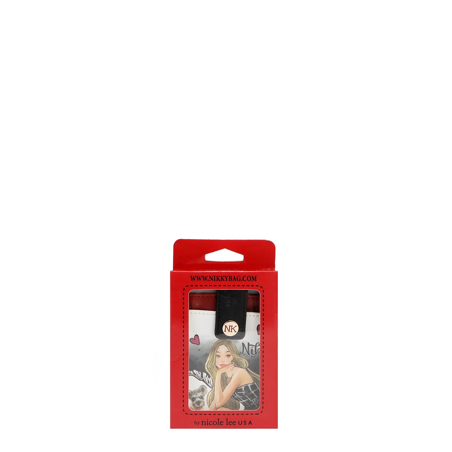 Mini Zip & Snap Button Card Holder
