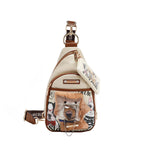 Sling Bag with Keychain