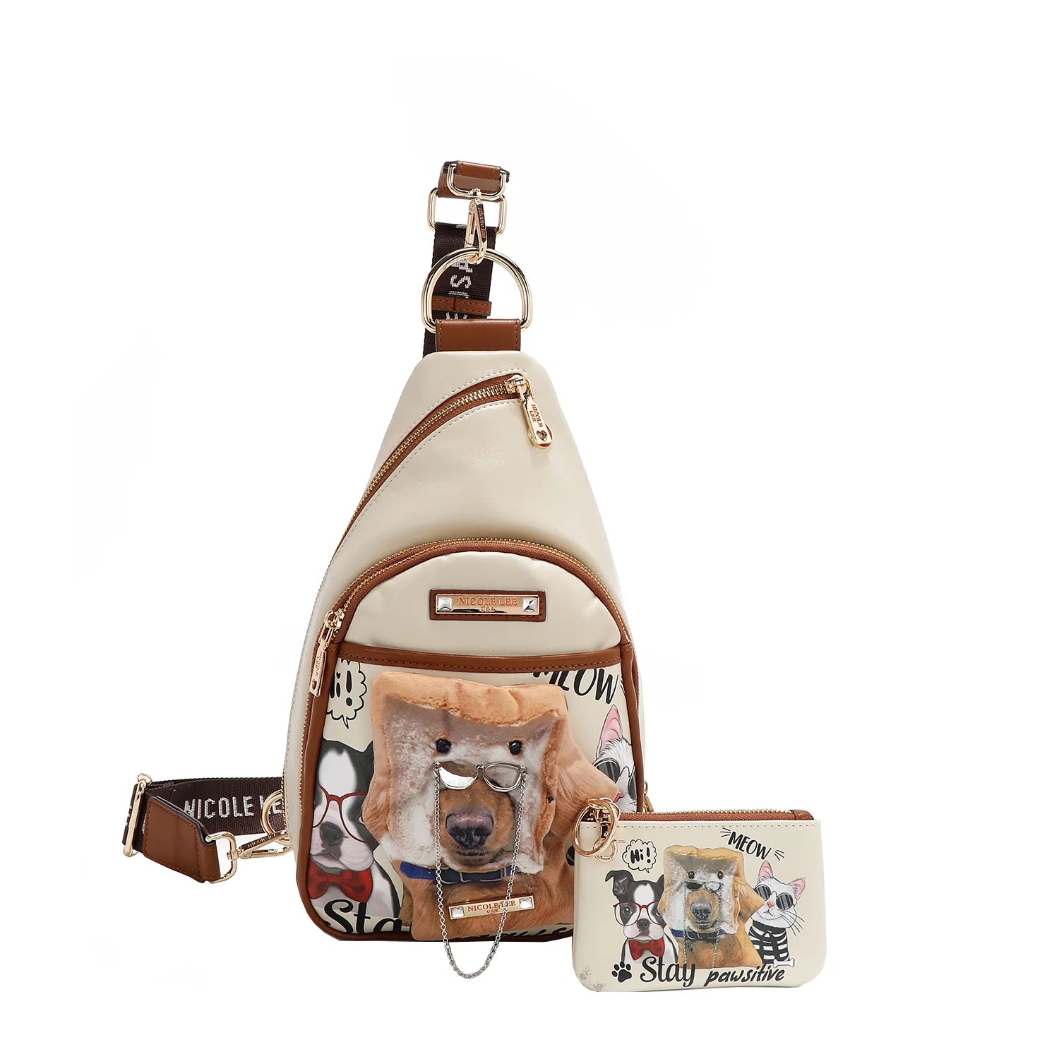 Sling Bag with Keychain
