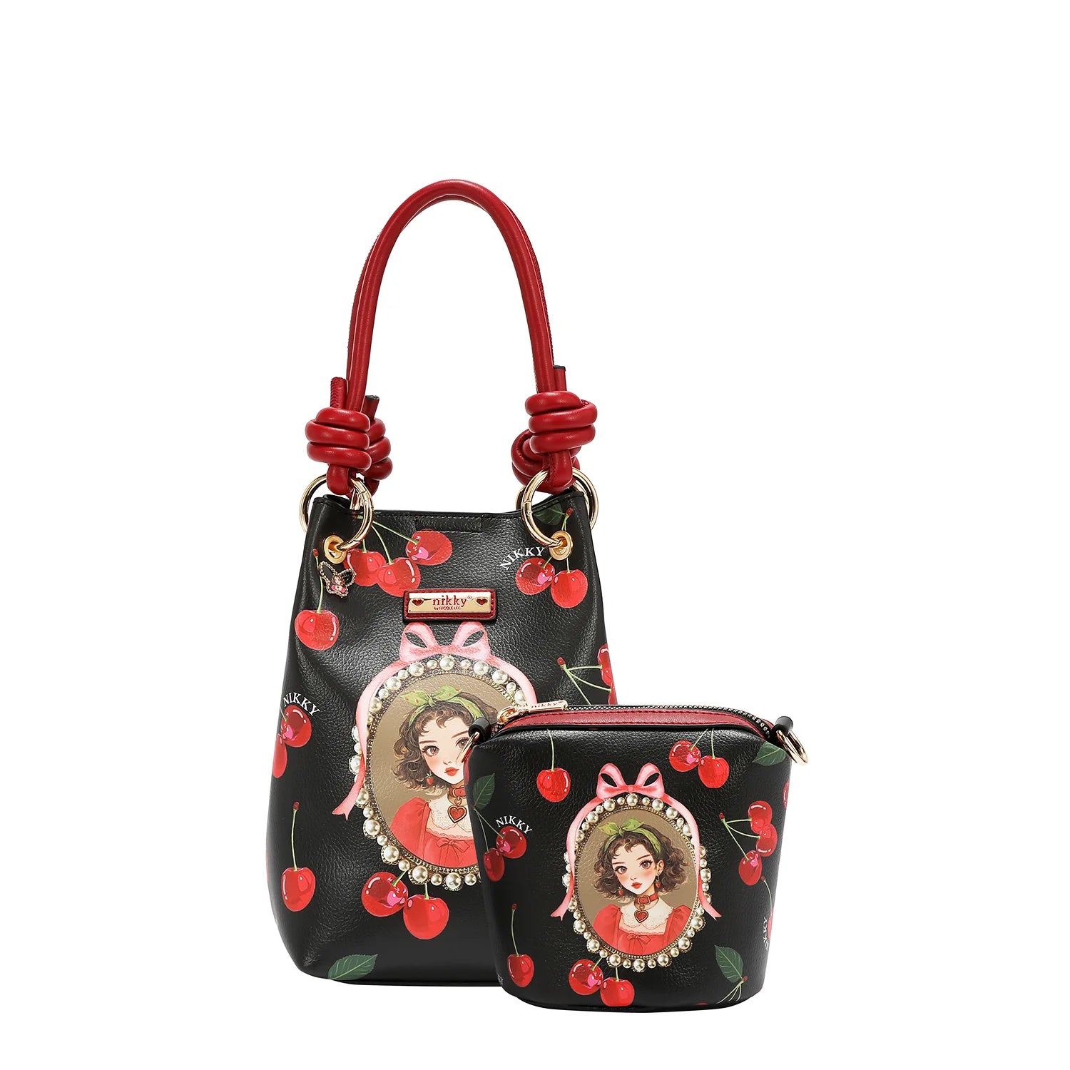 2PC Bucket Shoulder Bag