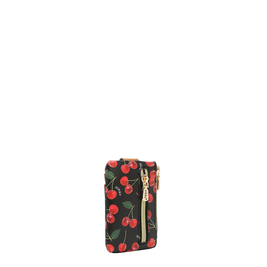 Mini Zip & Snap Button Card Holder