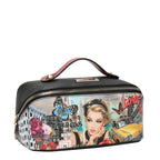 Structured Top-Handle Cosmetic Case