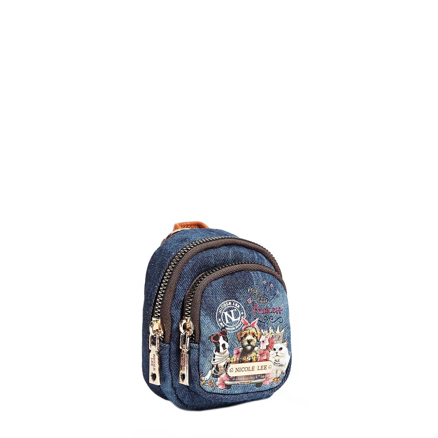 Denim Backpack Coin Purse