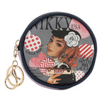 Round Coin Purse Keychain