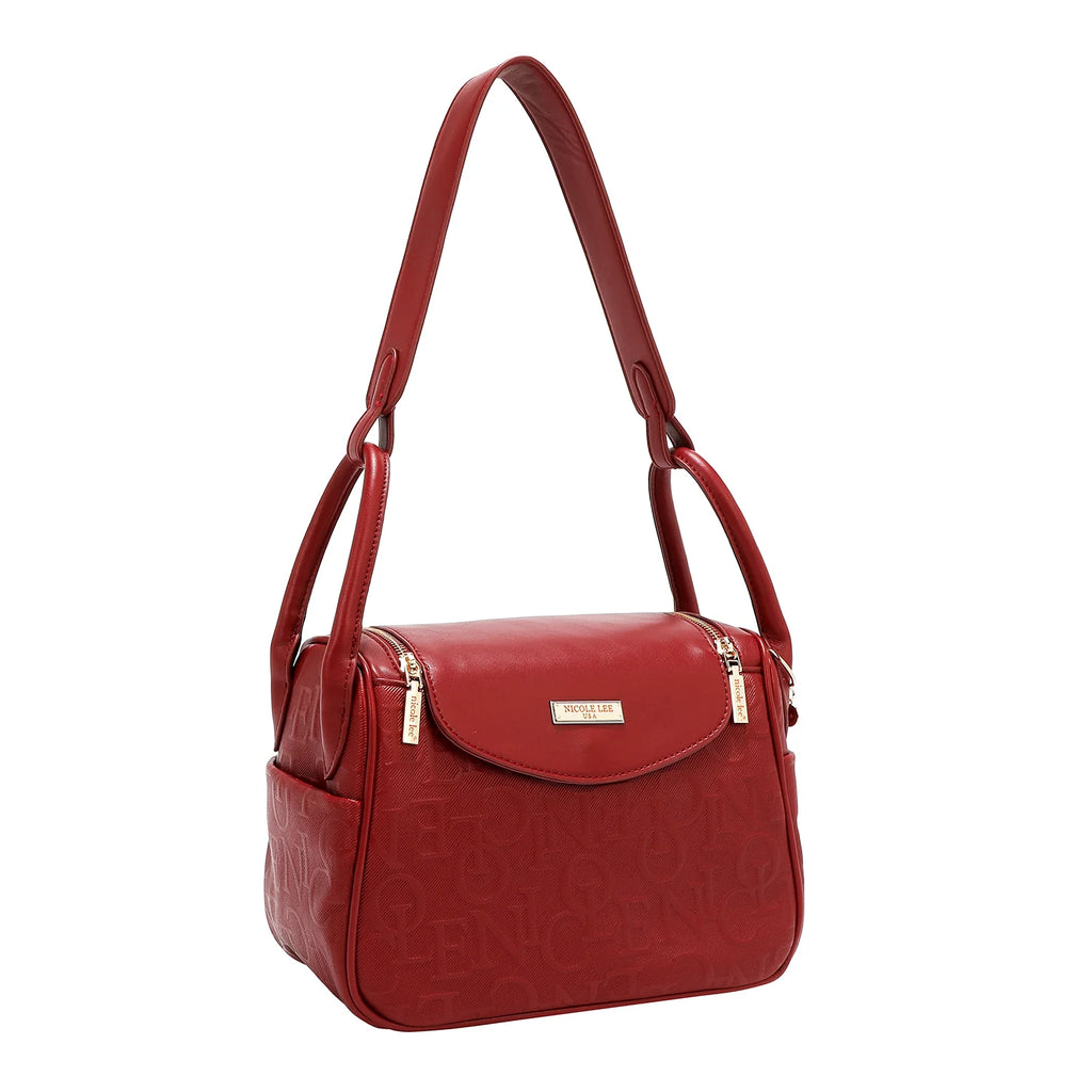 Embossed Elegant Shoulder Bag
