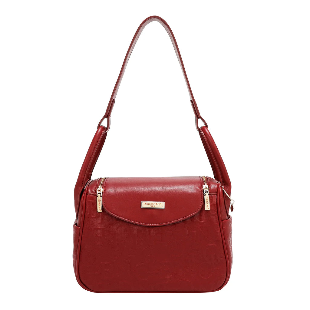 Embossed Elegant Shoulder Bag