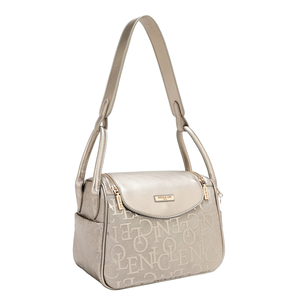 Embossed Elegant Shoulder Bag