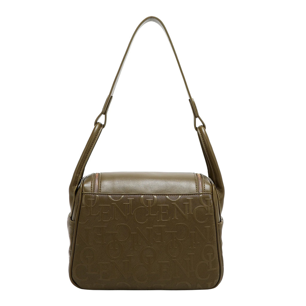 Embossed Elegant Shoulder Bag