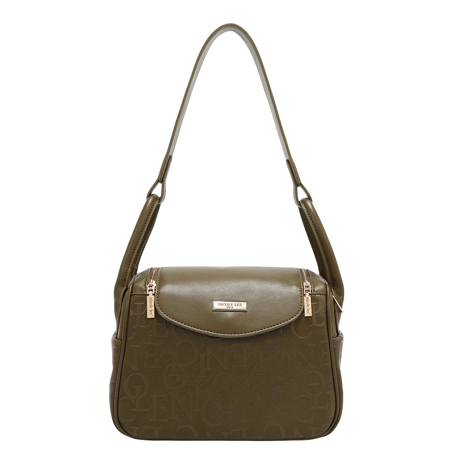 Embossed Elegant Shoulder Bag