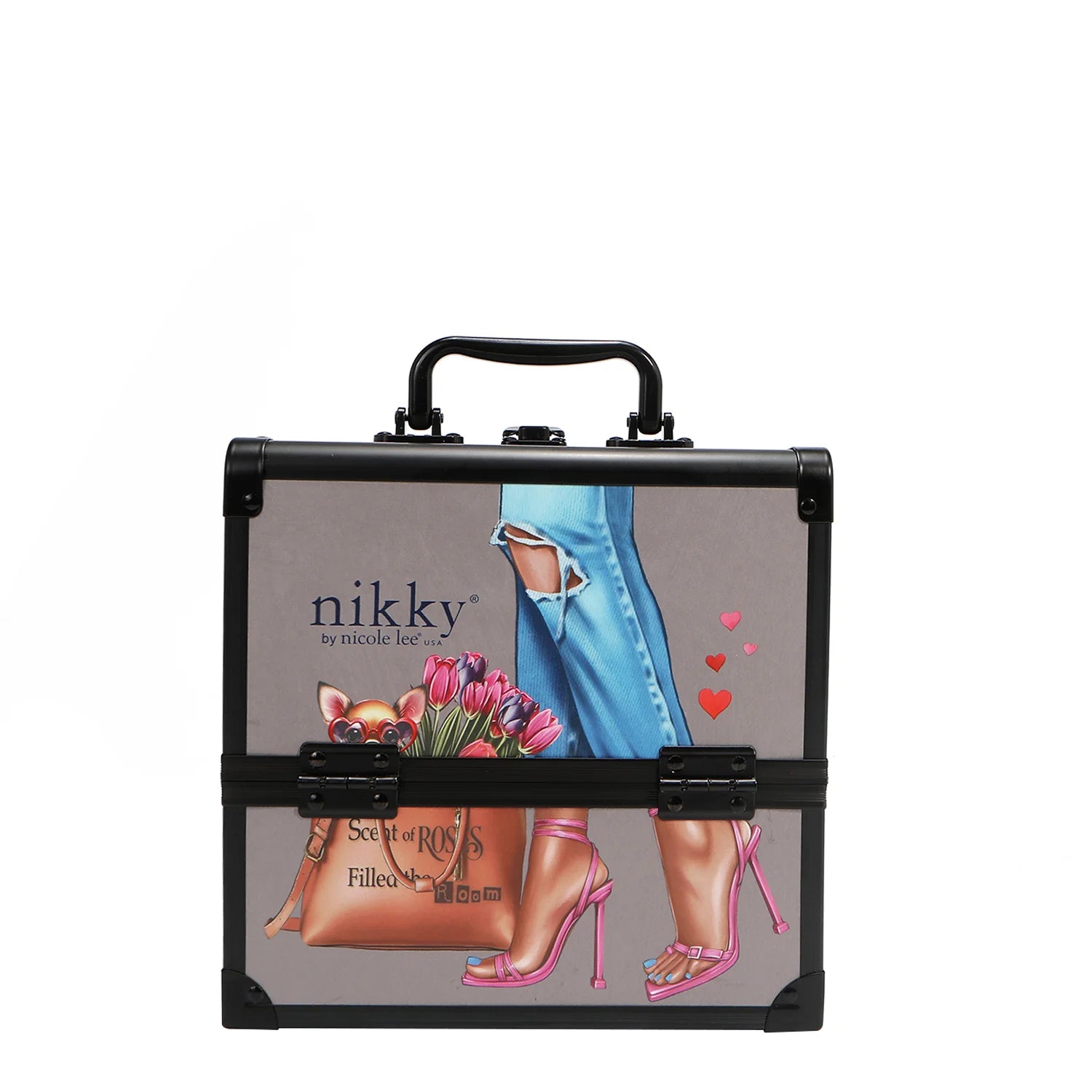 Multi-Tier Cosmetic Organizer Case