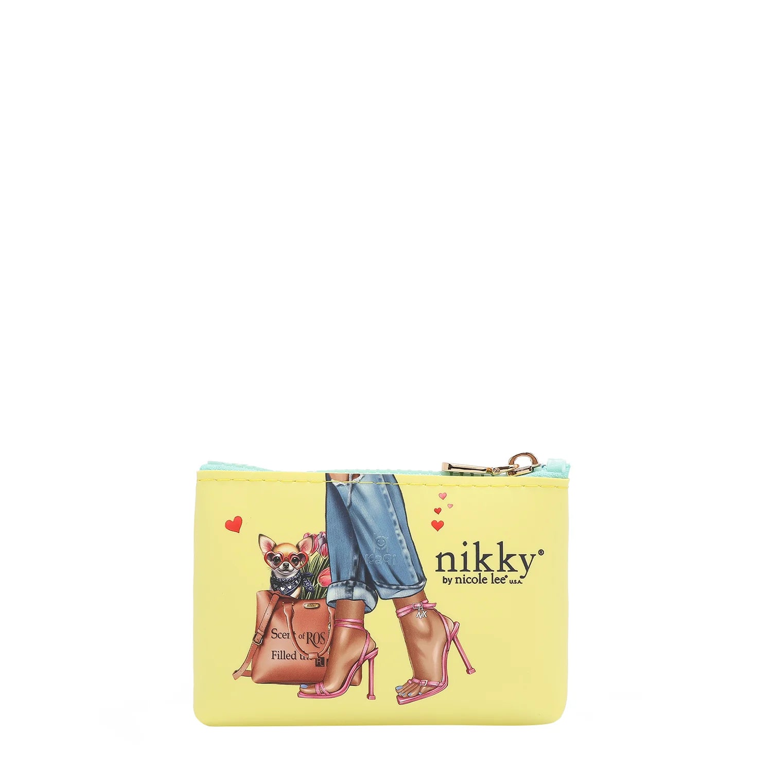 Silicone Mini Zip Pouch