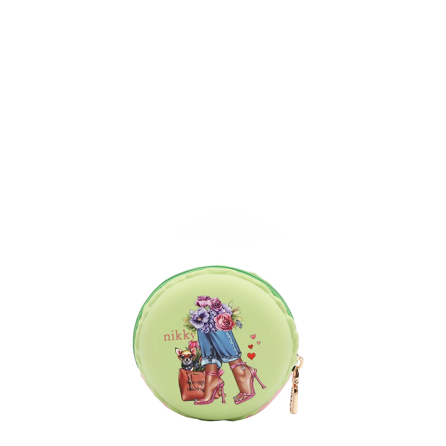 Silicone Round Zip Pouch