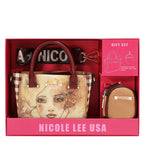 2PC Set Mini Crossbody and Pouch