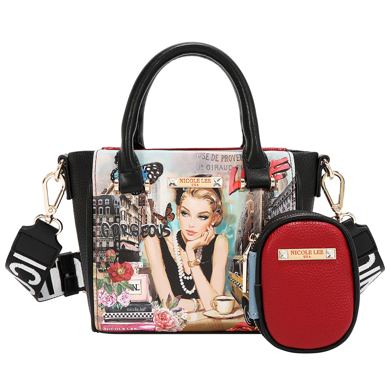 2PC Set Mini Crossbody and Pouch