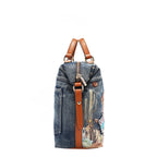 Denim Satchel Bag - SFM