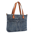 Denim Shopper Bag - SFM