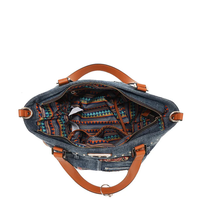 Denim Shopper Bag - SFM