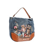Denim Hobo Bag - SFM