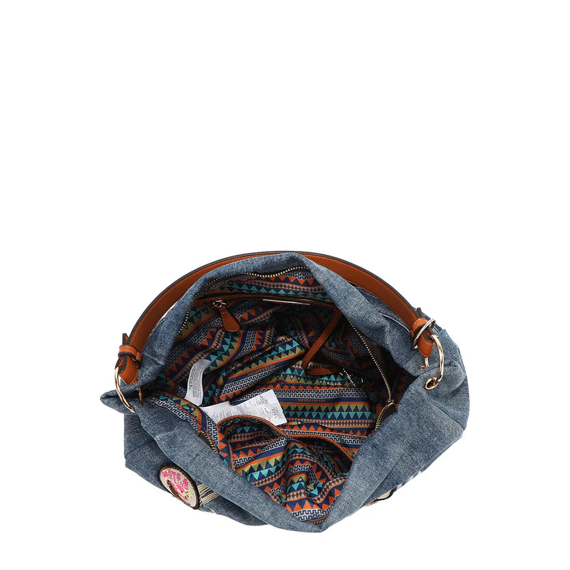 Denim Hobo Bag - SFM