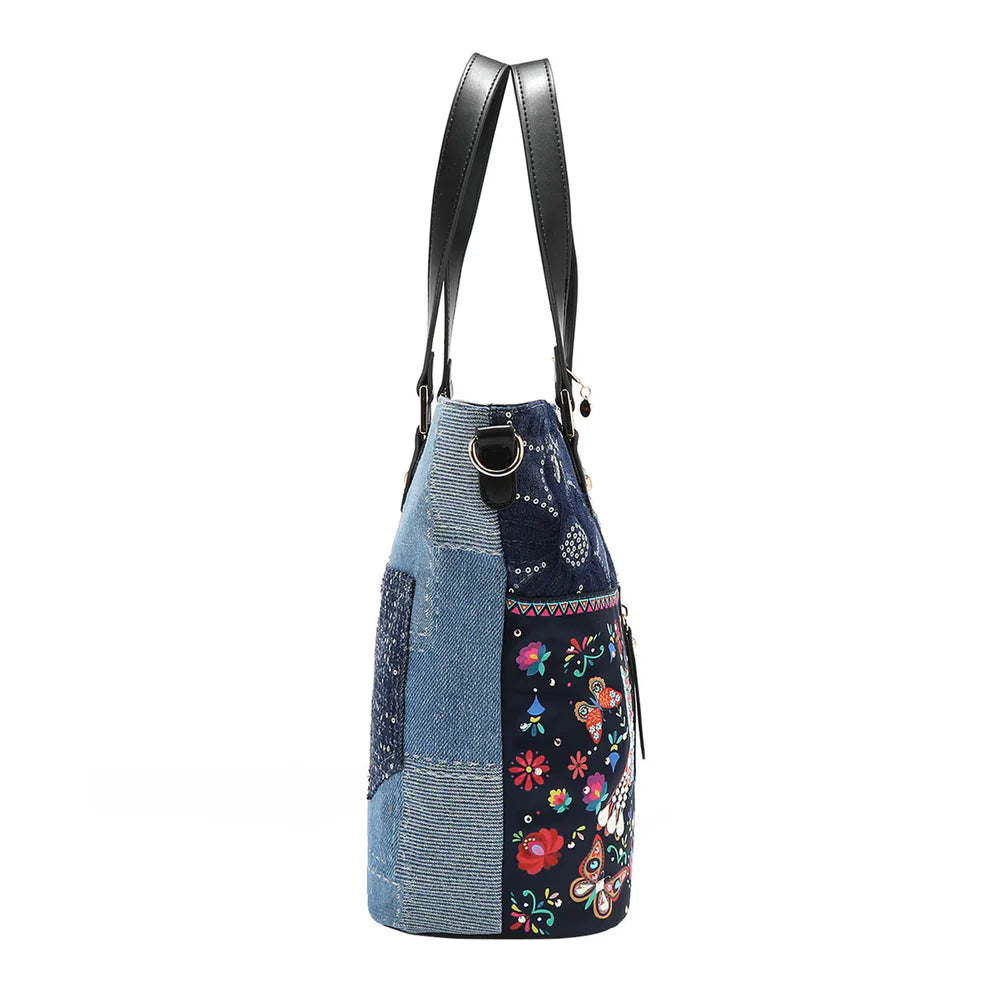 Denim Shopping Bag - BDA