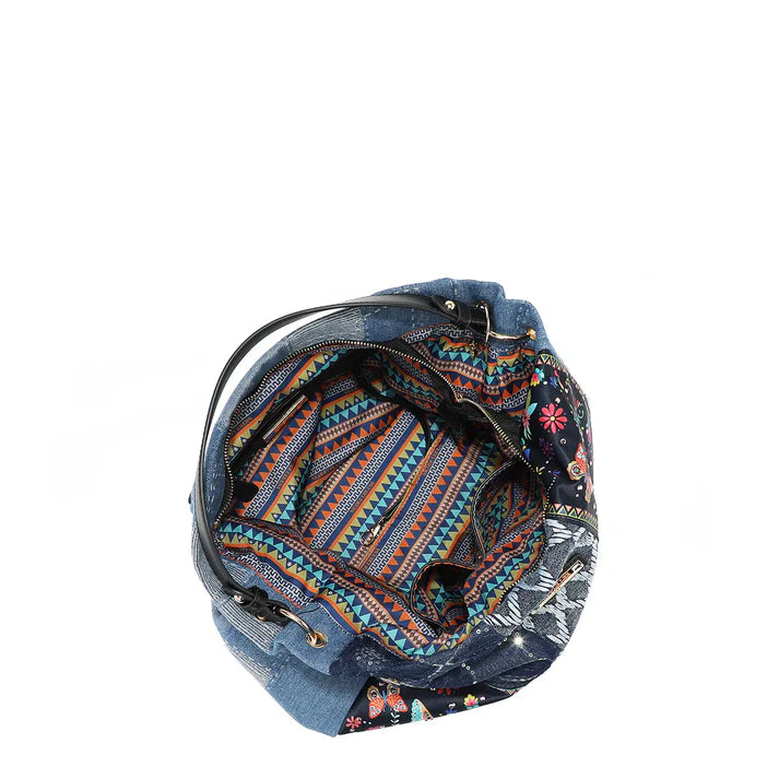 Denim Hobo Bag - BDA
