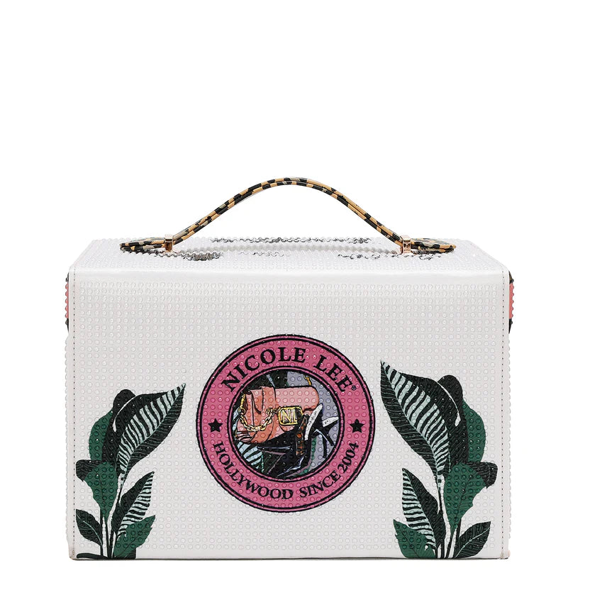 Large Rhinestone Jewelry Box