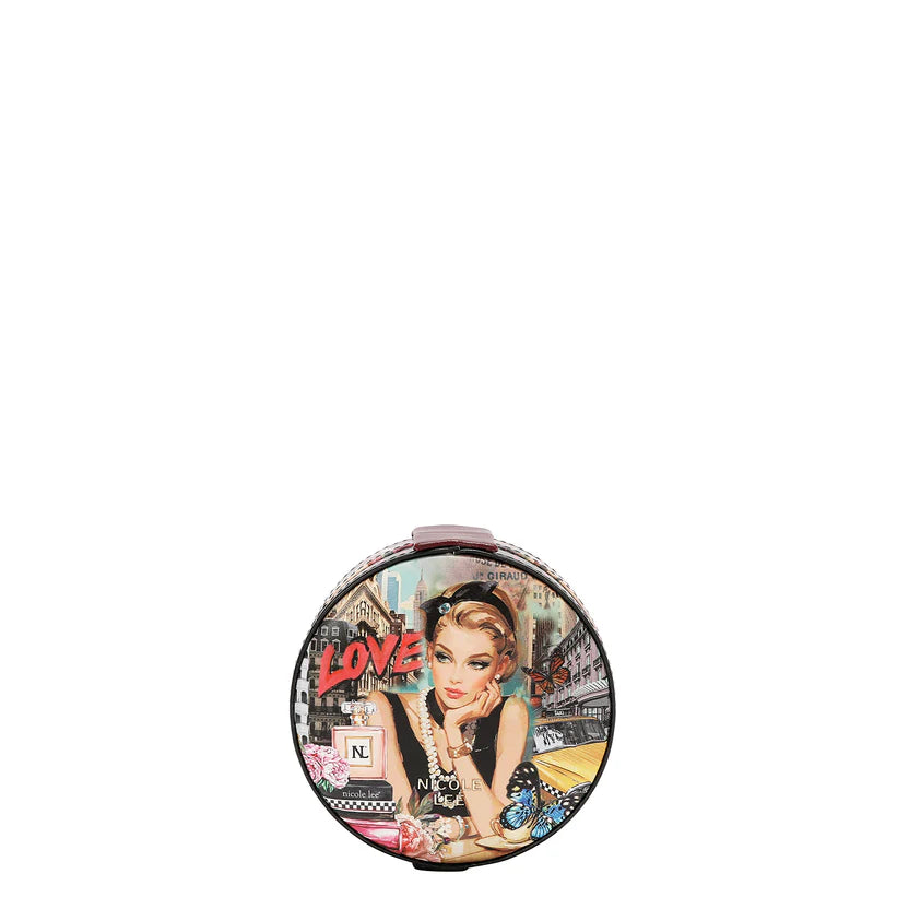 Round Jewelry Case