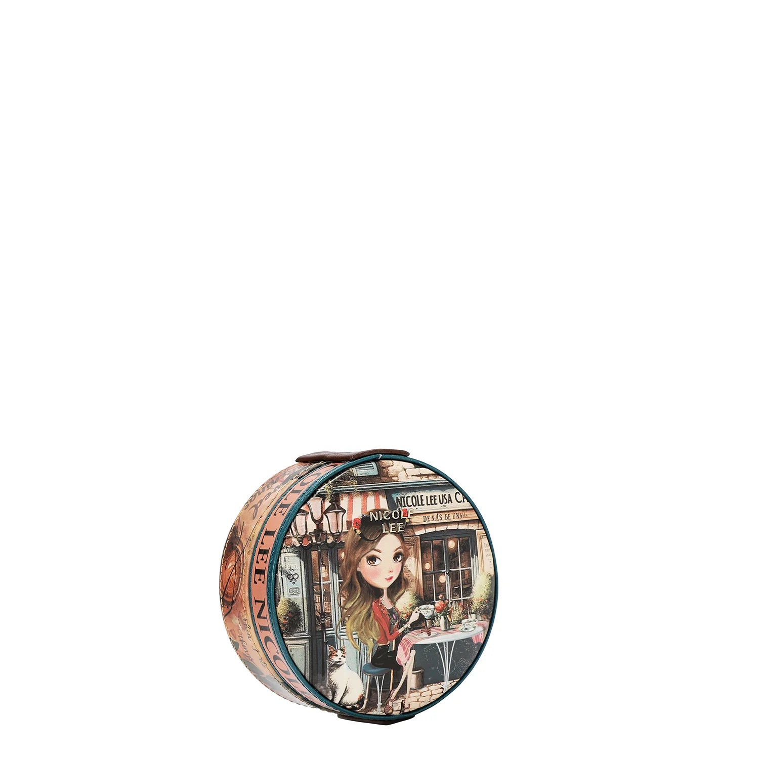 Round Jewelry Case
