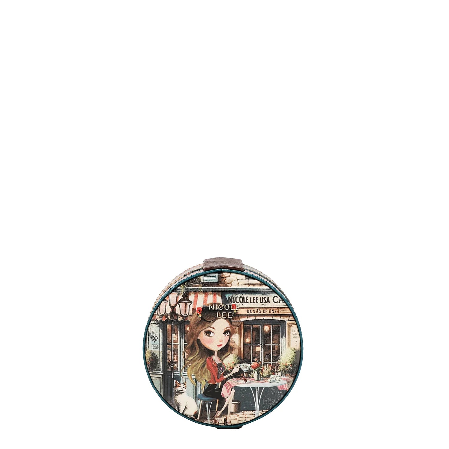 Round Jewelry Case