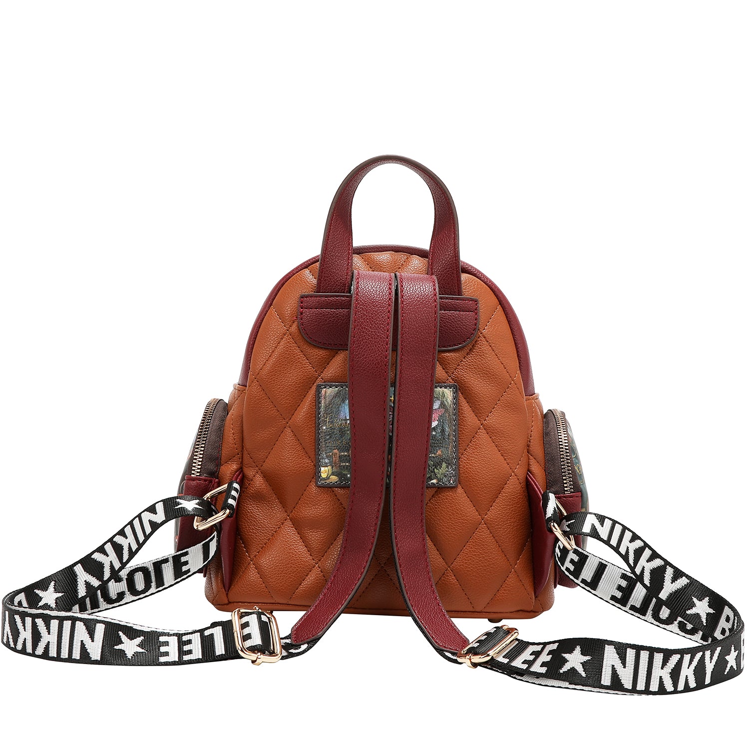 Checkered Mini Backpack