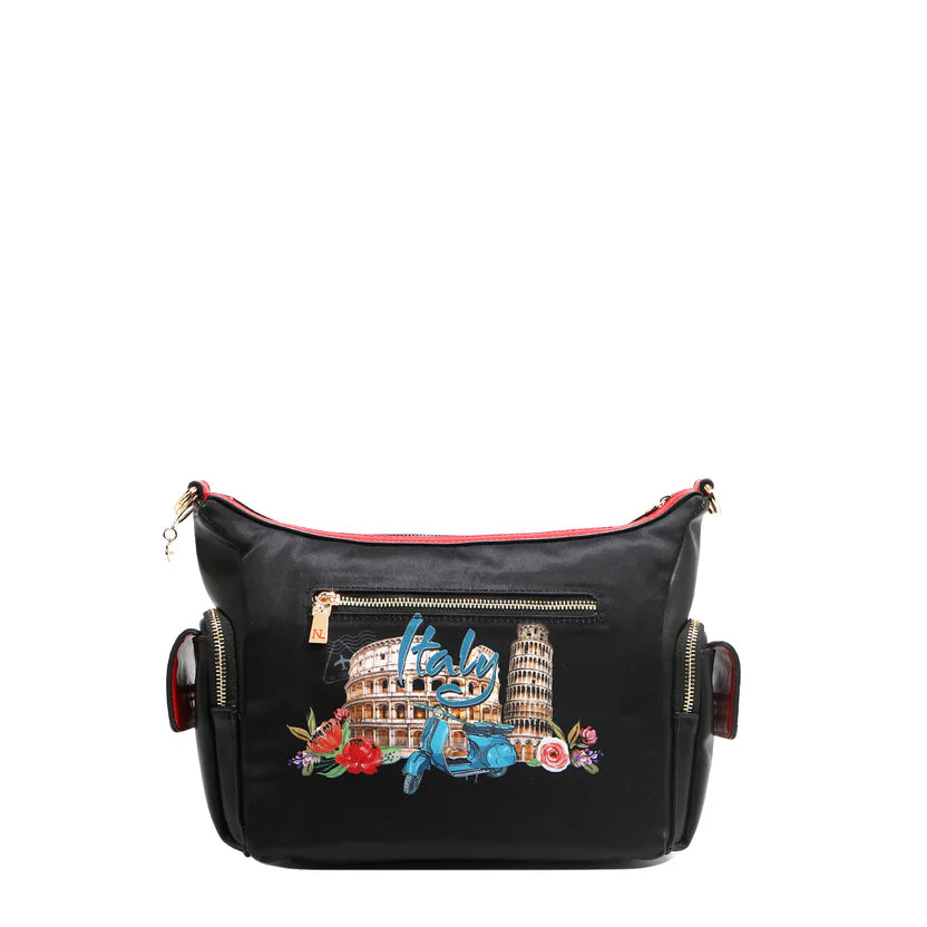 Multi Pocket Shoulder Bag