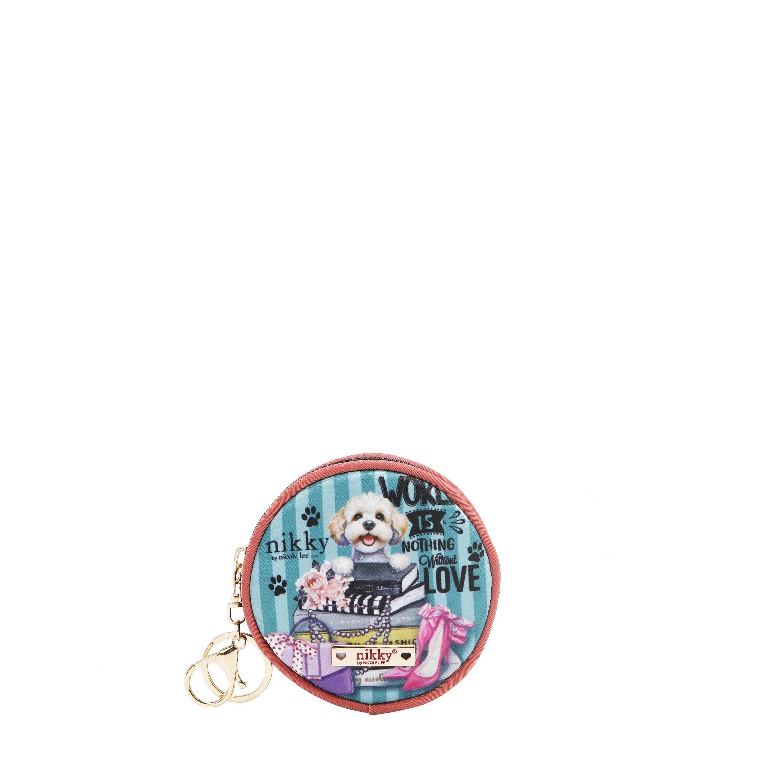 Round Coin Purse Keychain