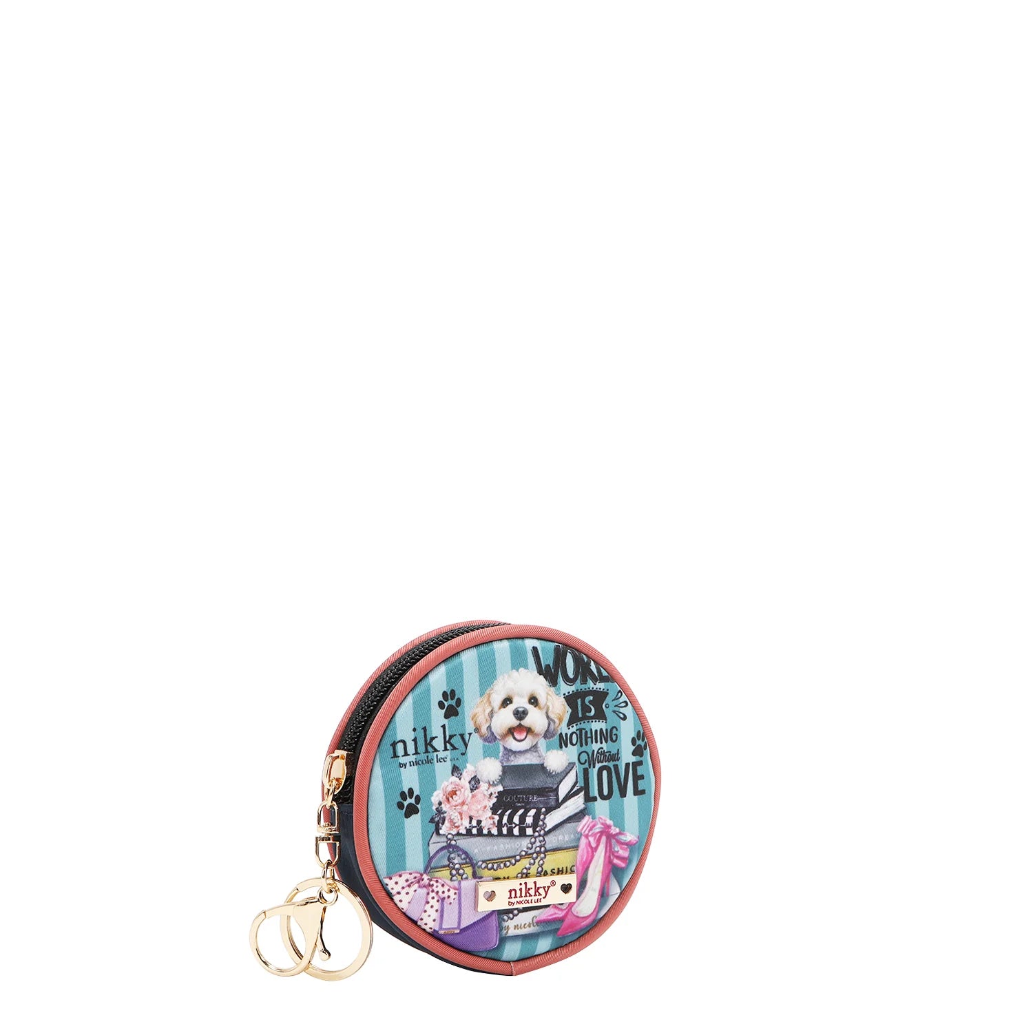 Round Coin Purse Keychain