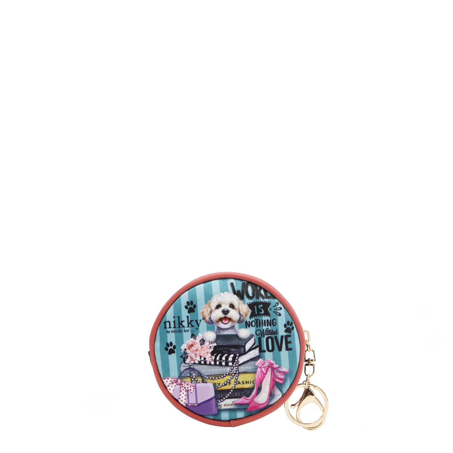 Round Coin Purse Keychain