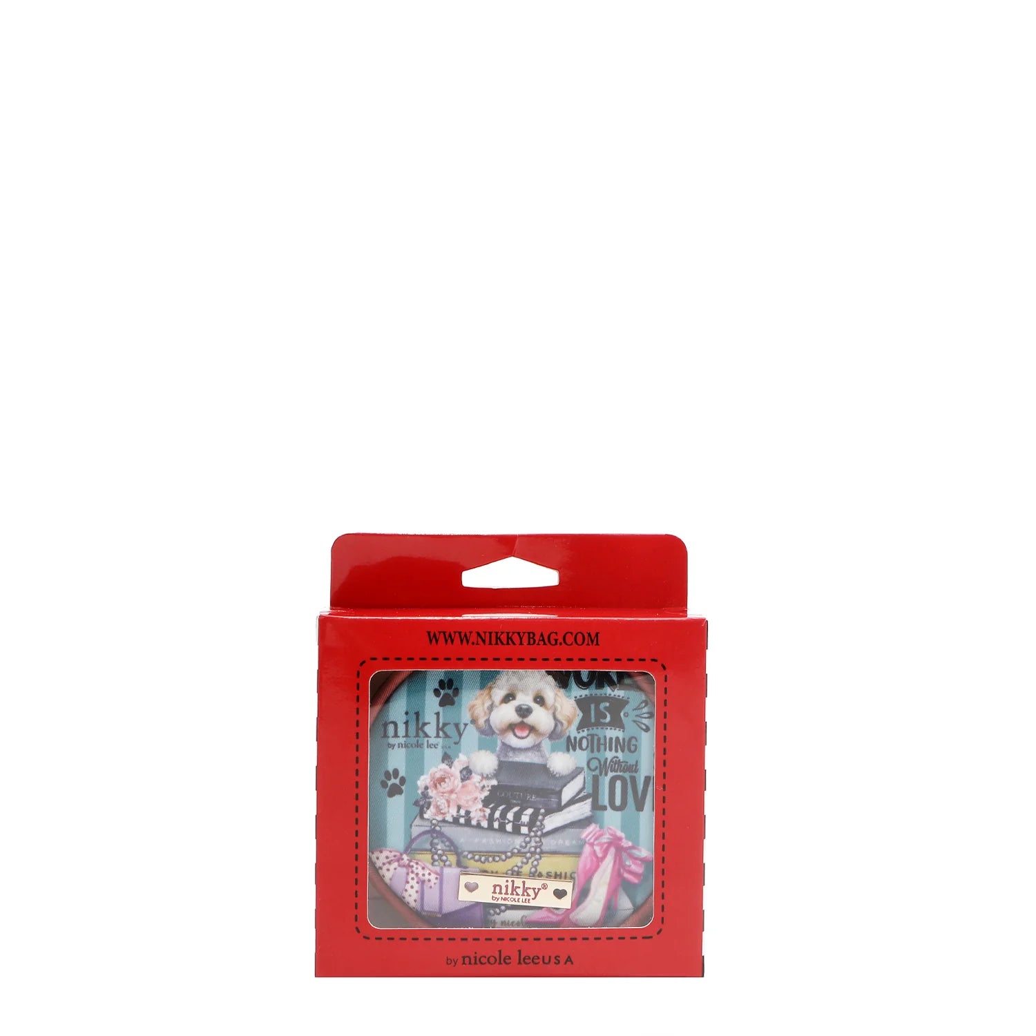 Round Coin Purse Keychain