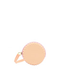 Silicone Round Zip Pouch with Wristlet