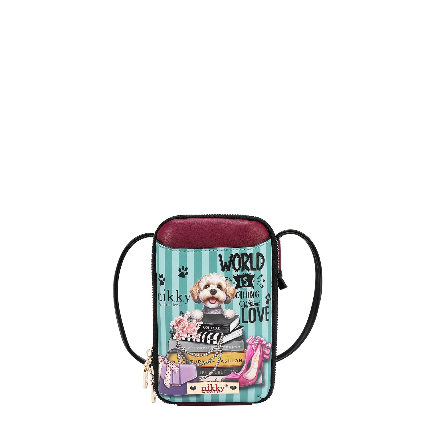 Zip Around Phone & Wallet Crossbody Bag