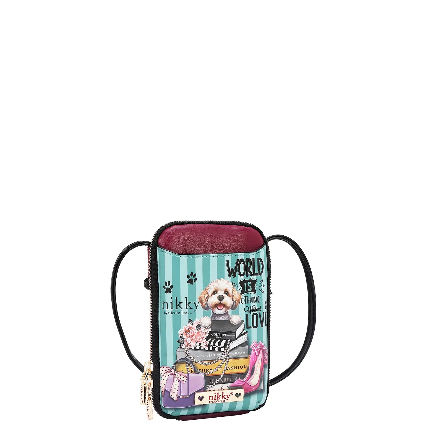 Zip Around Phone & Wallet Crossbody Bag