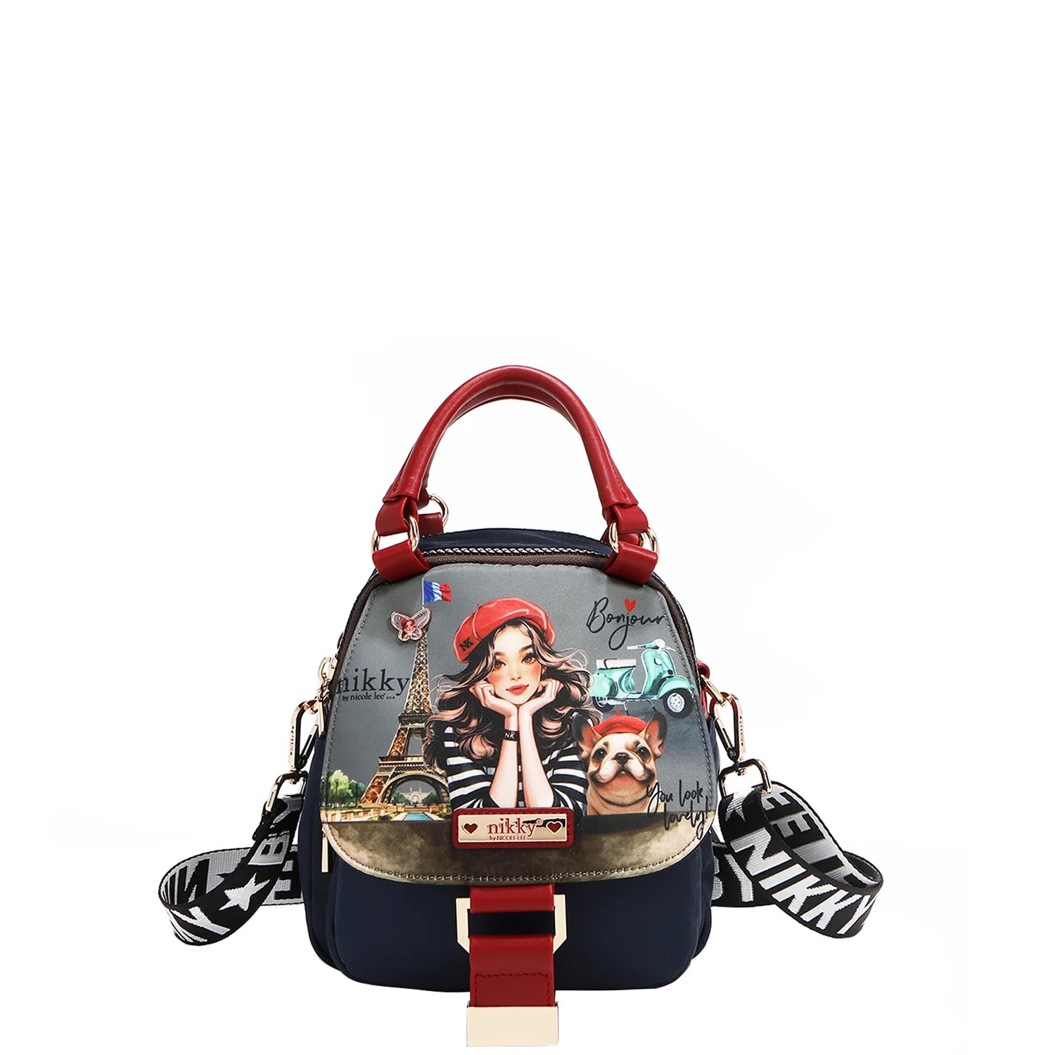 Convertible Vertical Backpack