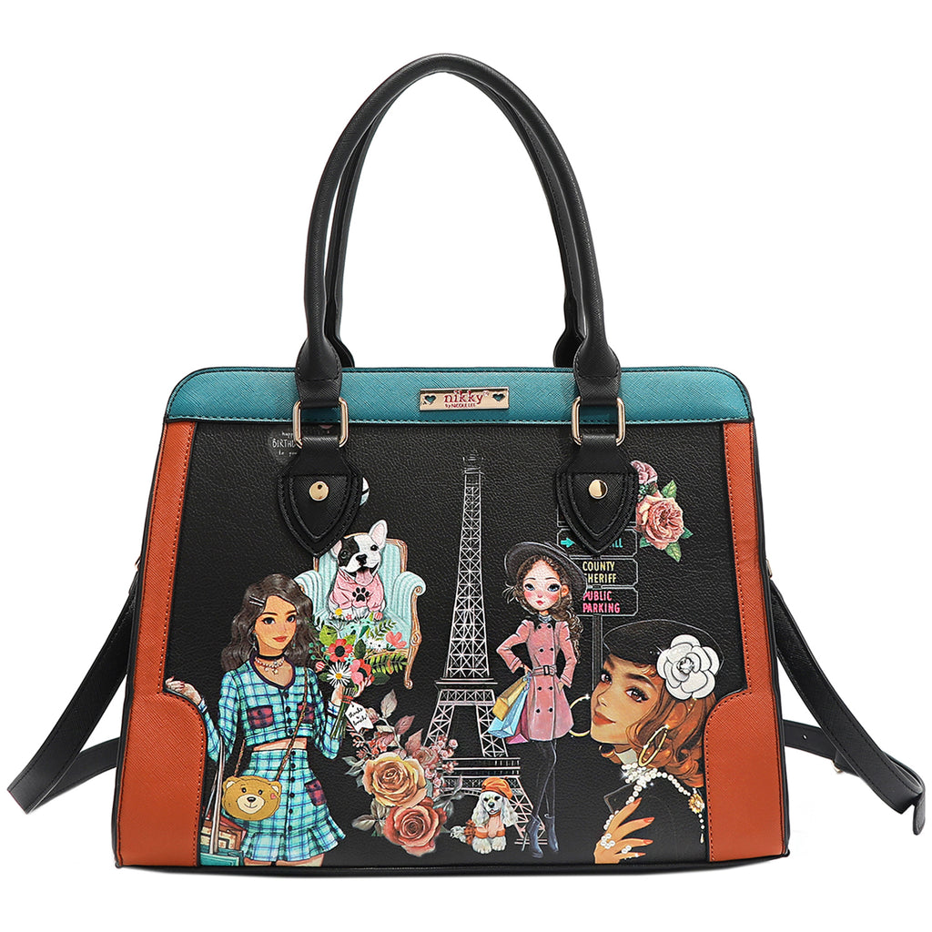 3PC Satchel, Crossbody & Wallet
