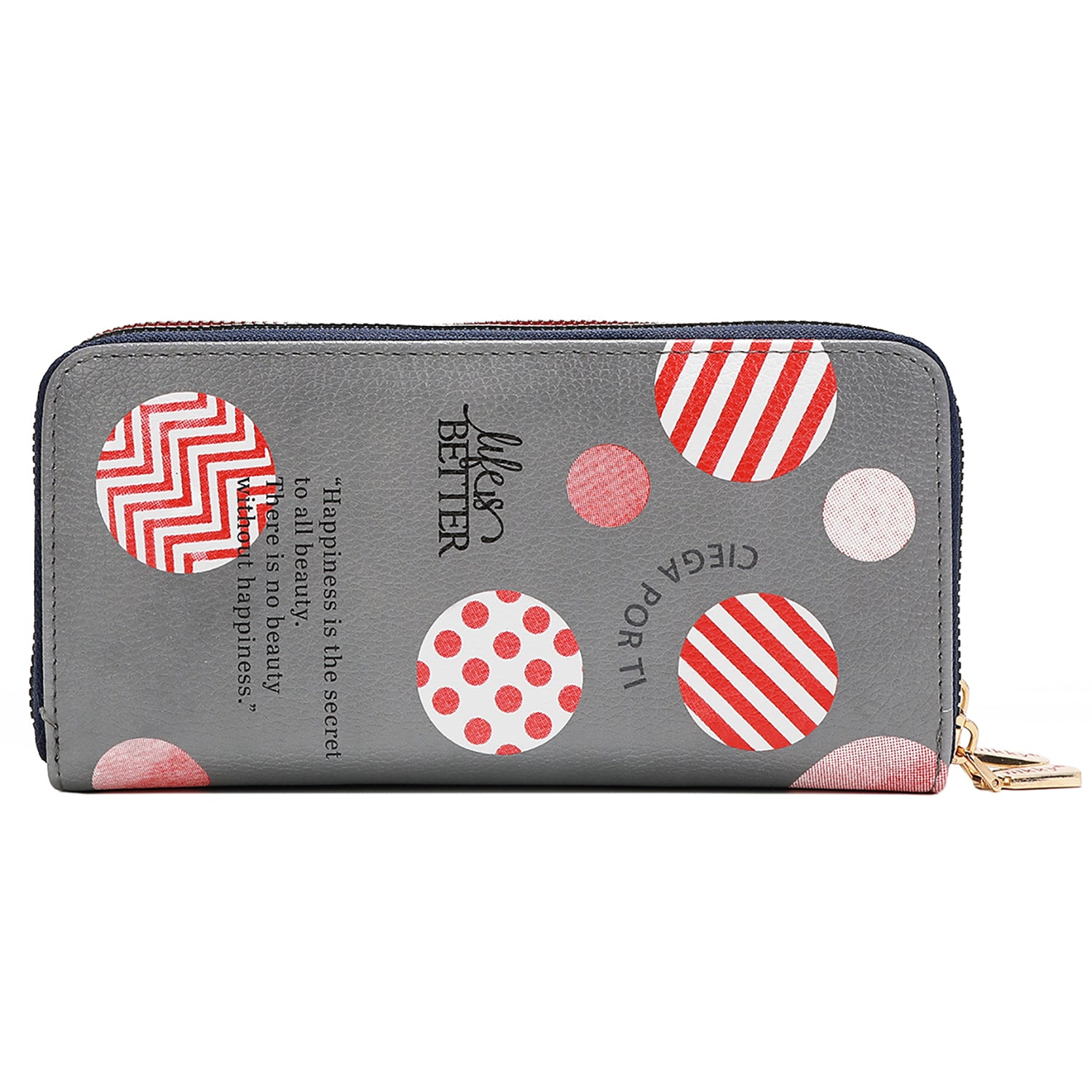 Double Zipper Wallet