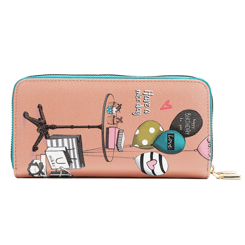 Double Zipper Wallet