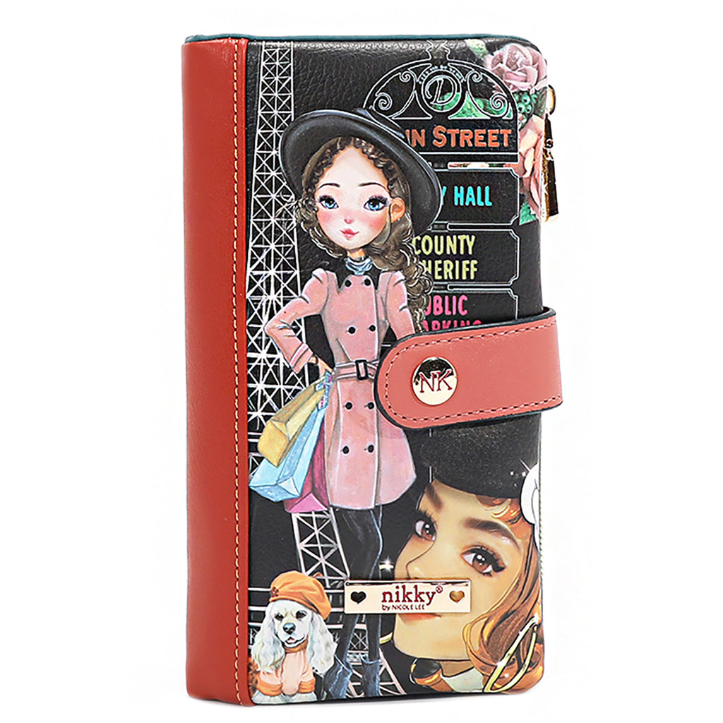 Bi-Fold Zipper Wallet