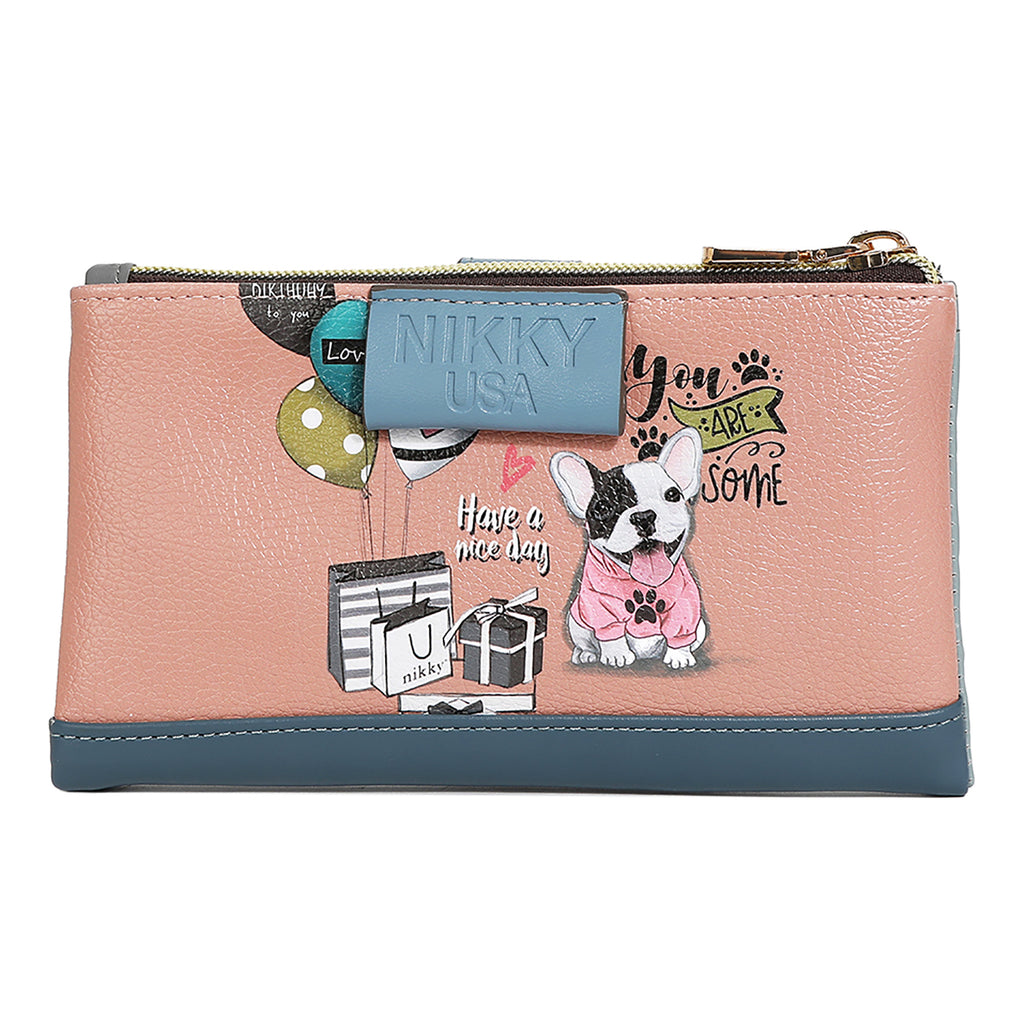 Bi-Fold Zipper Wallet