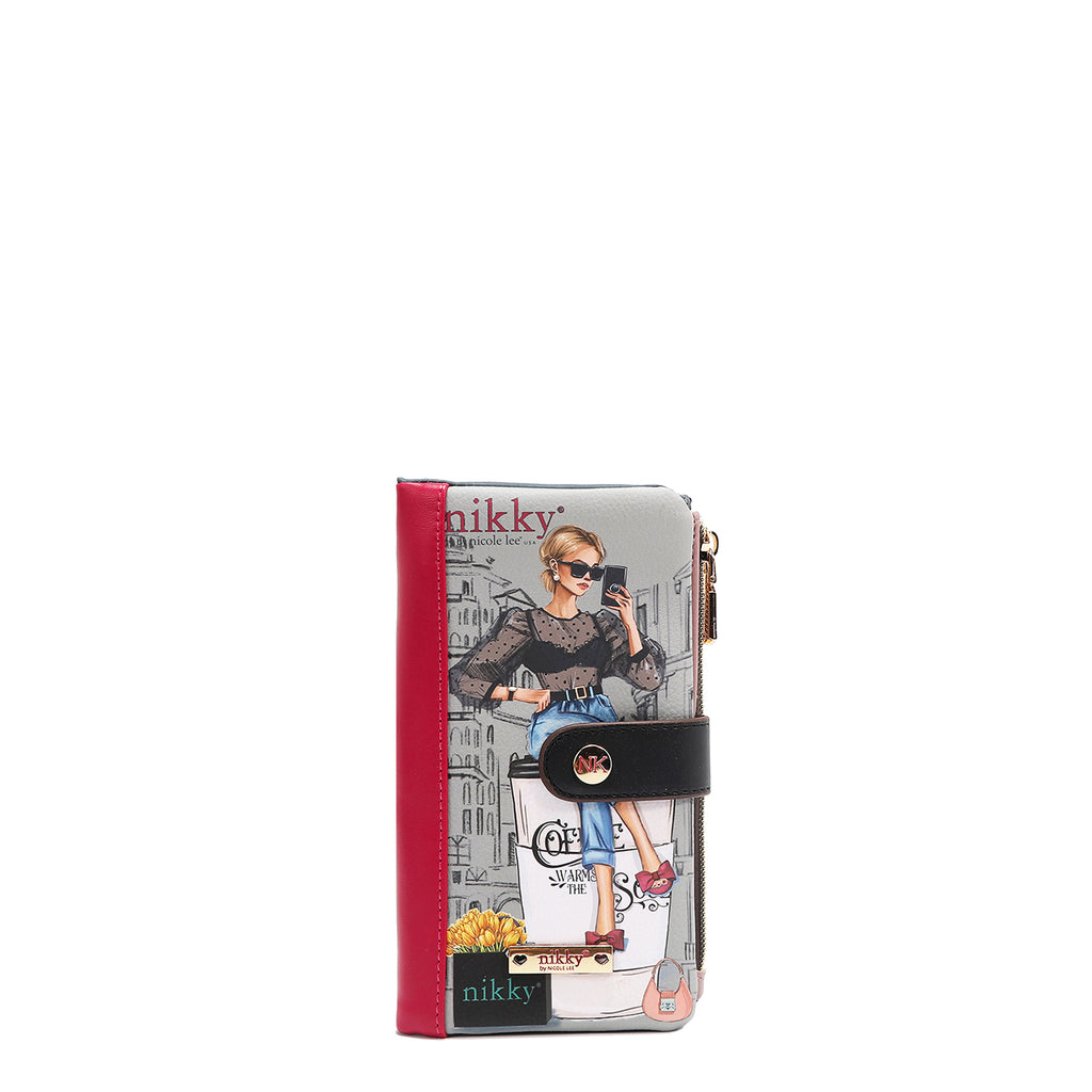 Bi-Fold Zipper Wallet