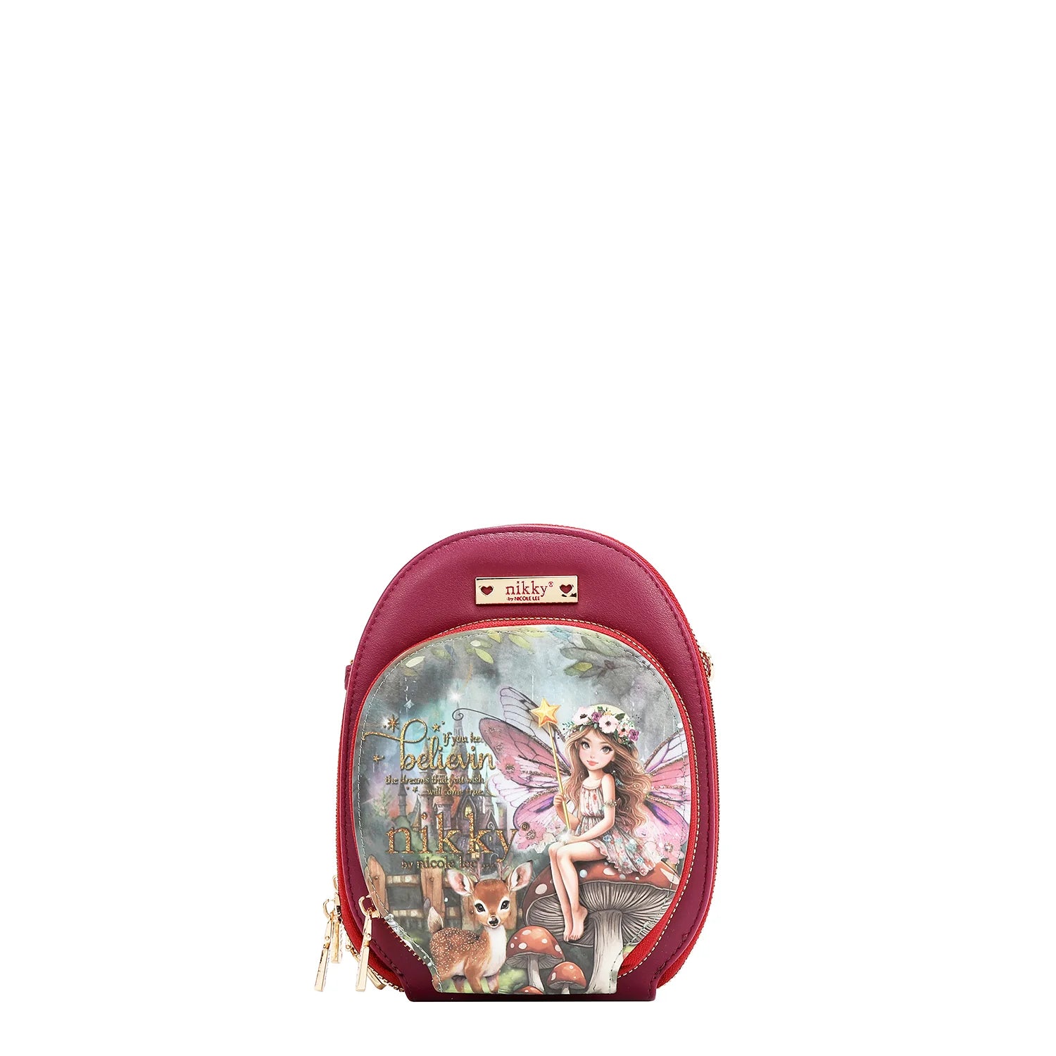Multi Pocket Small Crossbody Bag