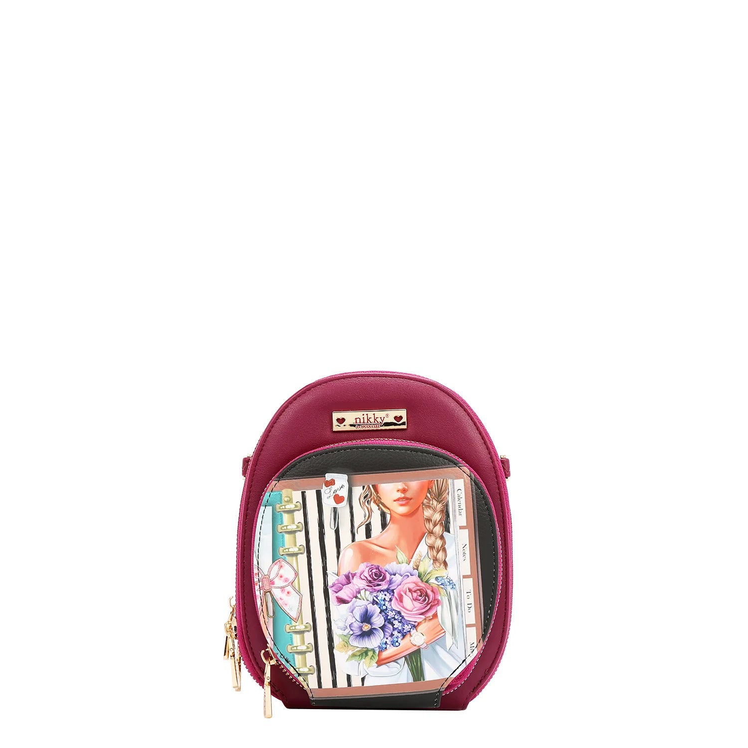 Multi Pocket Small Crossbody Bag