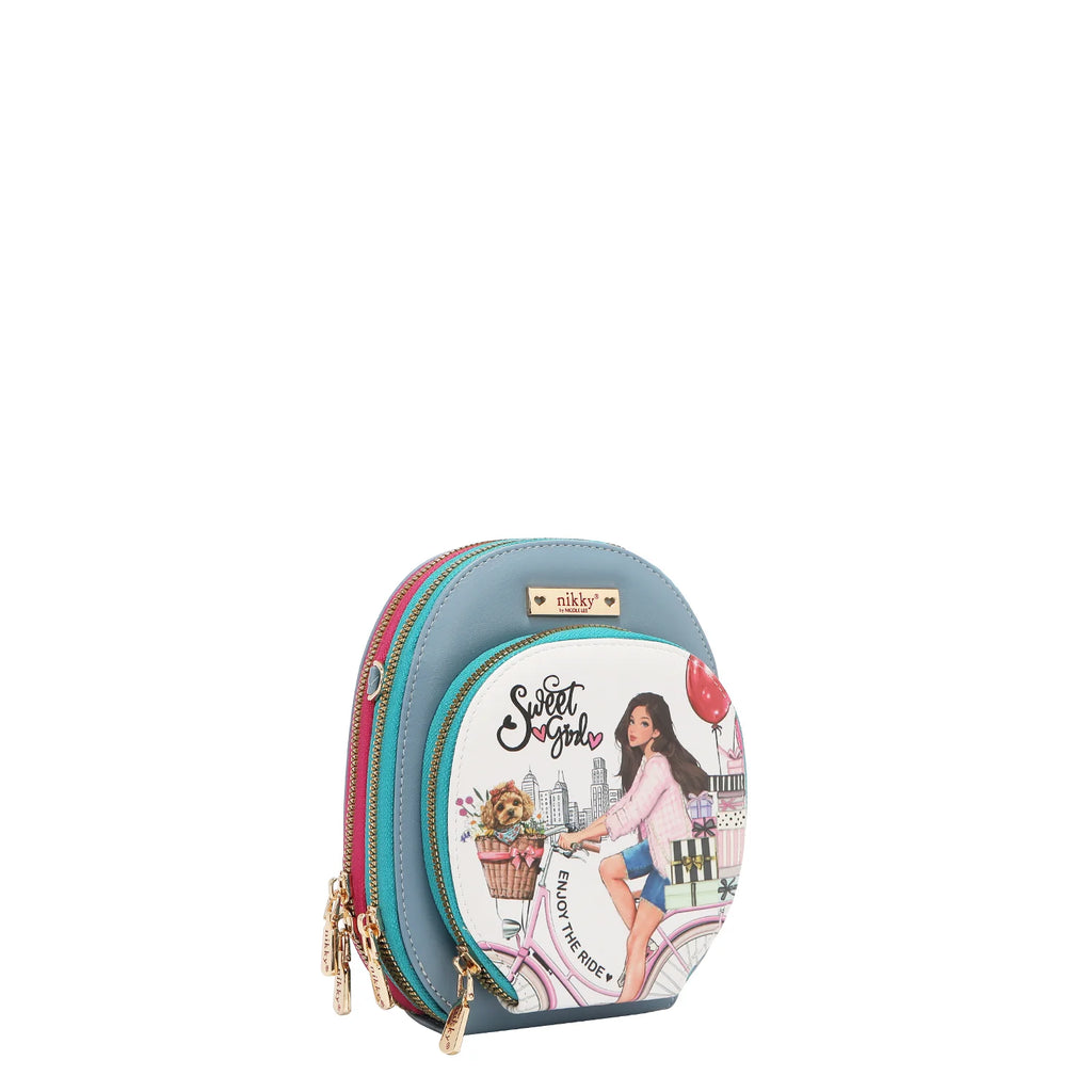 Multi Pocket Small Crossbody Bag